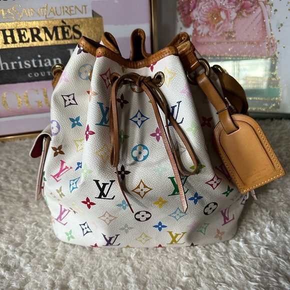 Louis Vuitton Handbags - RARE Louis Vuitton Murakami  Monogram Noe bucket bag